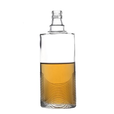 Wholesale Hot sale Clear Empty Customize Wine Glass Bottles with Lids Factory