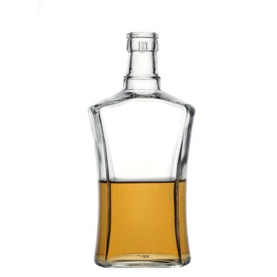 Hot Sale Empty High Quality Cork Customize 500ml Glass Liquor Bottle Manufacturers 