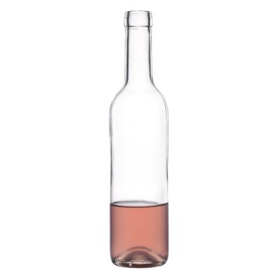 High Quality Empty Recyclable Screw Cap Customize Glass Bottle for Liquor Manufacturers