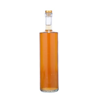 glass bottle 1 liter 1000ml for liquor wine 
