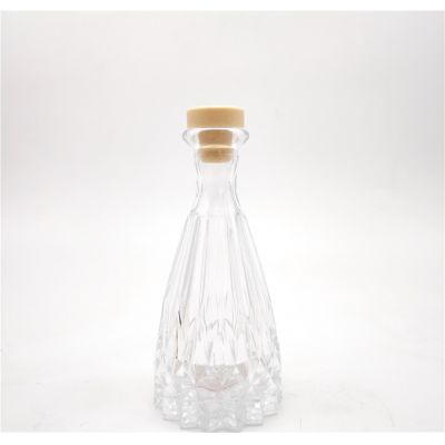 Wholesale luxury 50ml glass reed diffuser bottle for home fragrance 