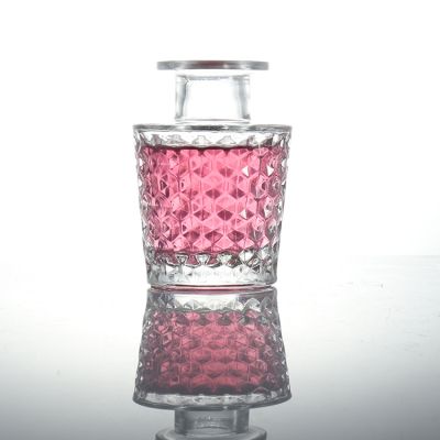 100ml 150ML Bayonet Honeycomb Aromatherapy Bottle Luxury Glass Fragrance Bottle Indoor Dried Flower Volatile Aroma Bottle