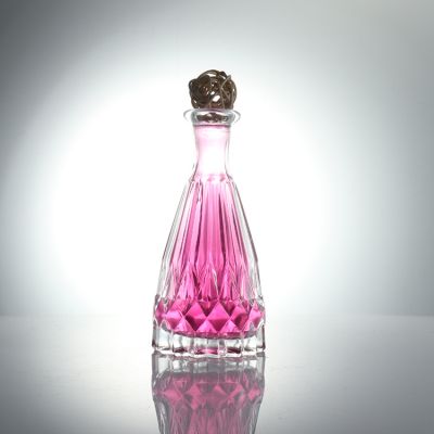 60ML Lotus BottomAromatherapy Bottle Cone Glass Fragrance Bottle No Fire Rattan Aromatherapy Bottle