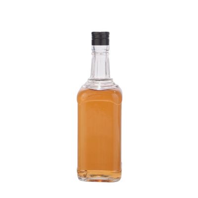 700ml square whisky glass bottle 