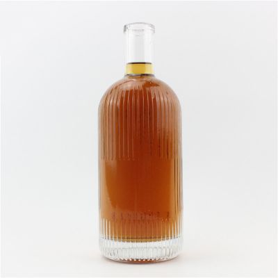 High-end thick bottom liquor glass bottle