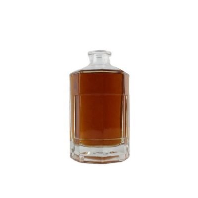 Factory supply thick bottom 375ml liquor glass bottle 