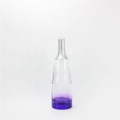 Special design liquor glass bottle 750ml 