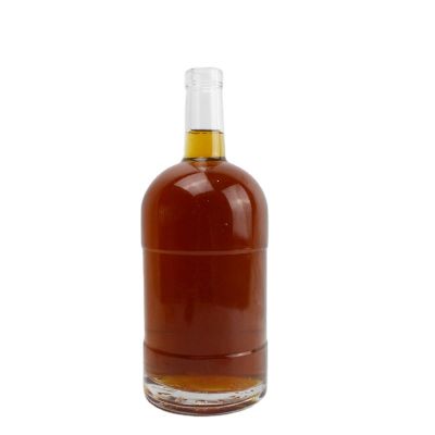 High Quality 1000ml Empty Whisky Brandy Spirit Gin Vodka Liquor Glass Bottles