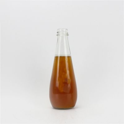 Wholesale simple liquor glass bottle 350ml 