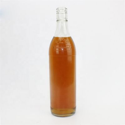 Hot Sale 600ml Whiskey Vodka Spirit Glass Bottle For Liquor With Cork
