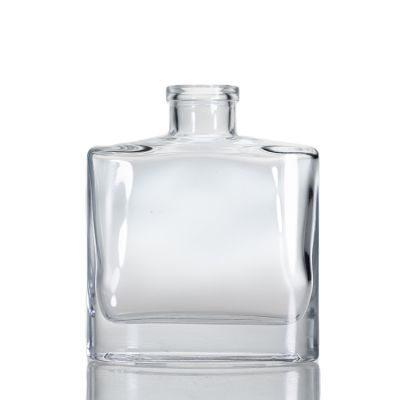Decorative Flat Oval 130ml Fragrance Bottle Aroma Oil Diffuser Bottles For Home Decor 
