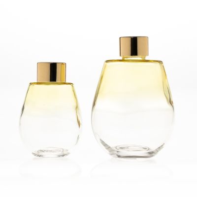 clear / colorful empty perfume glass bottle & 110ml fragrance glass diffuser bottles 