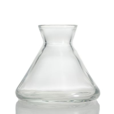 Home Decor Aroma Cone Glass Empty Reed 250ml Aroma Diffuser Bottle