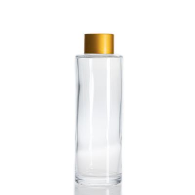 Factory Outlet Clear Round Empty Reed Diffuser Bottle 200ml For Sale