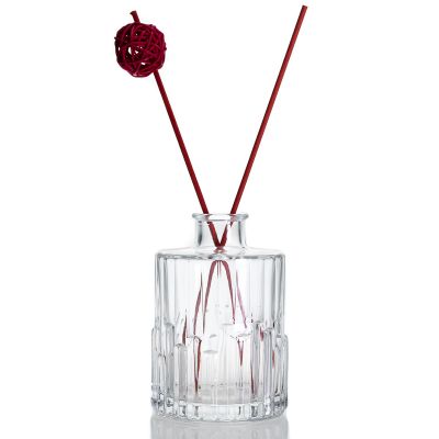 Creative Round Crystal Diffuser Bottle Empty Glass 200ml Diffuser Empty Bottle