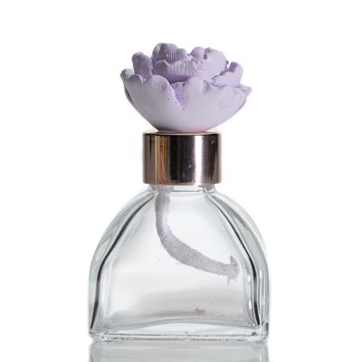 Supplier Pagoda Shaped Unique Empty 100ml Diffuser Bottle For Room 
