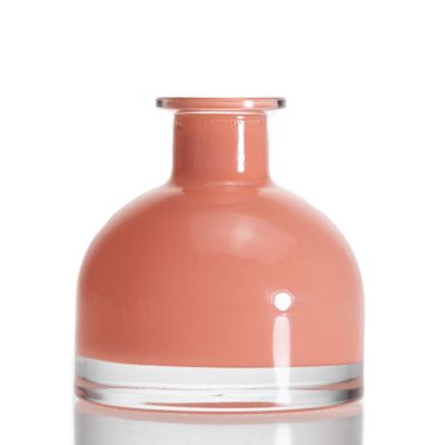 Wholesale Luxury Aromatherapy Bottle Empty Glass 90ml Pink Aroma Diffuser Bottle 
