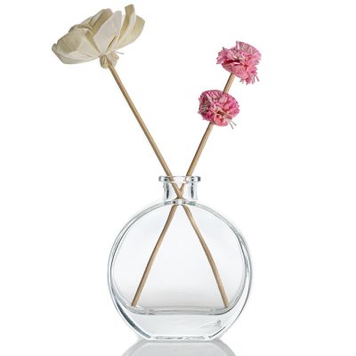 Decoration Reed Diffuser Glass Fragrance Clear Reed Empty 100ml Empty Diffuser Bottles For Perfume