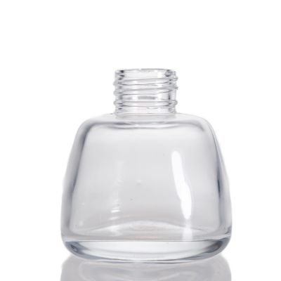 Supplier Reed Round 100ml Diffuser Bottle Empty Glass Aroma Oil Bottle With Cap