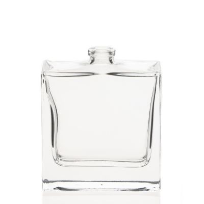 30ml square clear spray glass perfume bottle for cosmetic packing