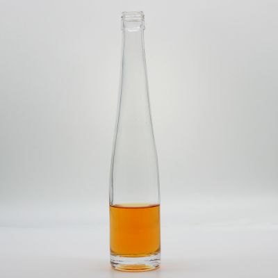Custom promotional durable using drinks bottles 375ml beverages glass bottle