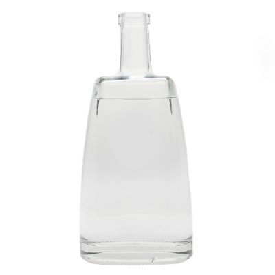 1L Vodka Whisky Liquor Bottle Flint Glass Bottle 1000ml Generic Empty Glass Bottles For Wholesale
