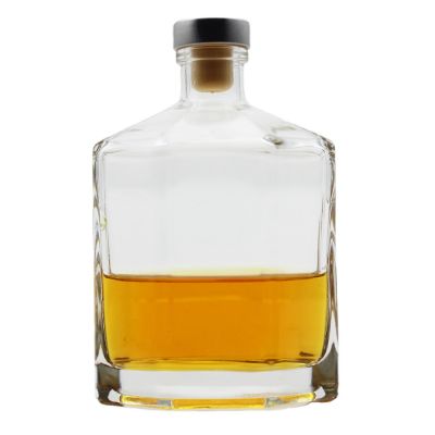 small 300ml gin rum whisky brandy glass bottle for liquor 