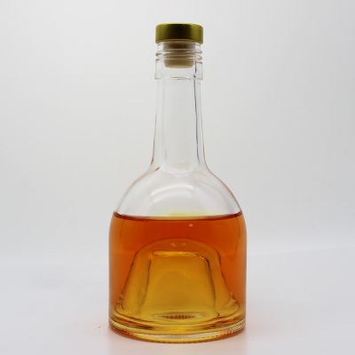 Glass bottle supplier wholesale long neck 250ml rum gin private party cocktail glass bottoe