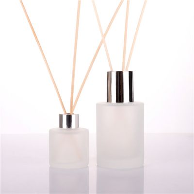 wholesale unique frosted home decoration fragrance diffuser glass bottle 45ml