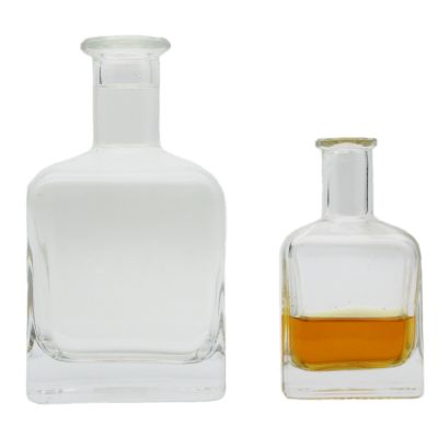 small tequila glass bottle personalized mini bottle 375ml 125ml 