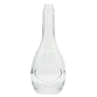 2021 wholesale high quality clear glass bottle spirit wine glass bottle 500ml