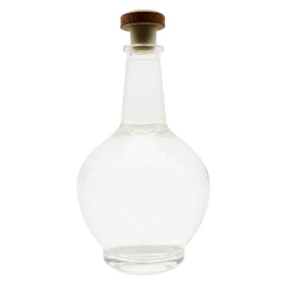 Custom high quality wholesale factory supply classic decanter glass bottle 500ml for liquor