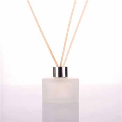 45ml hot sale round frosted glass bottle for fragrance diffuser