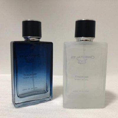 Empty Atomizer Bottle 50ml Refillable Clear Glass Luxury Spray Perfume Bottle