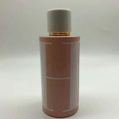 100ml round shape pink design long lasting eau perfume parfum