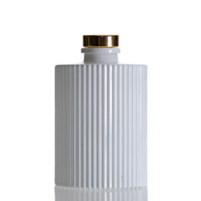 White colour aroma diffuser fragrance bottles 200ml reed diffuser glass bottle