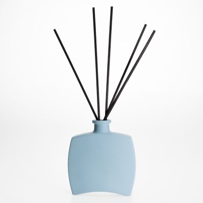 Blue Color Diffuser Bottles 4 oz Reed Diffuser Bottle Glass For Diffuser Package