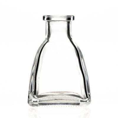 50ml 100ml 150ml 250ml stocked tent shaped glass diffuser bottle with cork