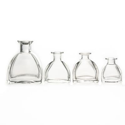 Custom 50ml 150ml 250ml Empty Aromatherapy bottles reed diffuser glass bottles