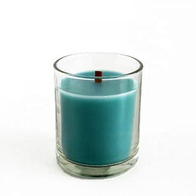 300ml 10oz glass candle holder with scented soy wax