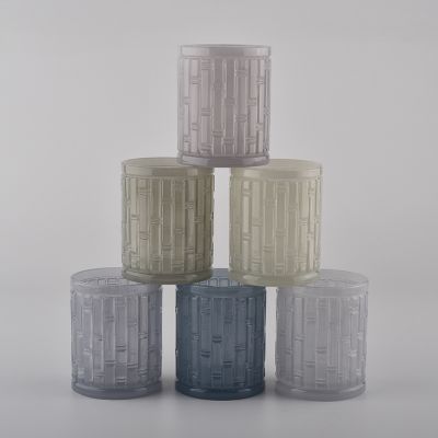 Wholesale blue candle holder for home decorative