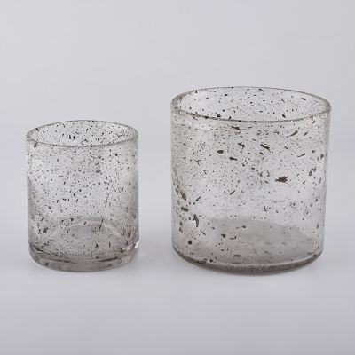 popular empty glass jar candle vessel