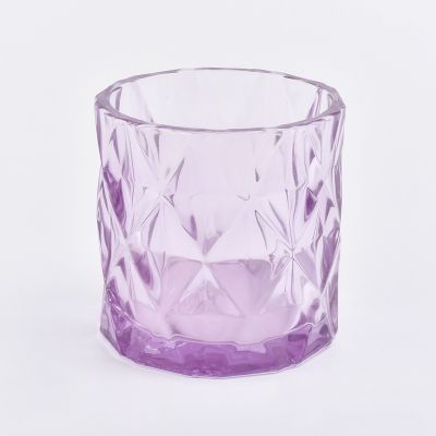 luxury home decor diamond glass candle jar