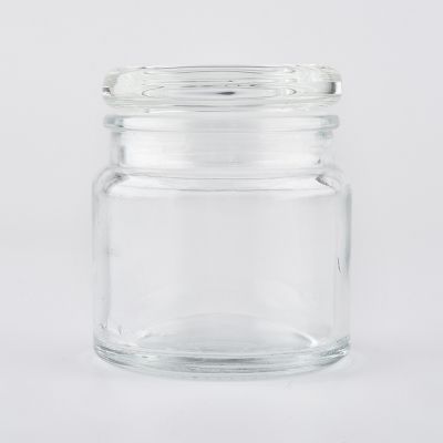 Jar with Lid Various Sizes Available Glass Home Decoration