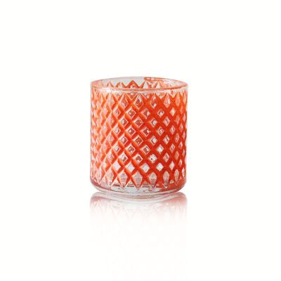colored wedding glass tea holder inner fashion cheap candle holders with wooden lid