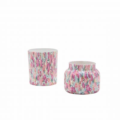 Wholesale Wedding Decoration Luxury Glass Candle Jar
