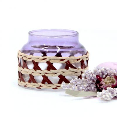 Wholesale Custom Beautiful Candle Jars In Bulk Candle Jar Decorations Container