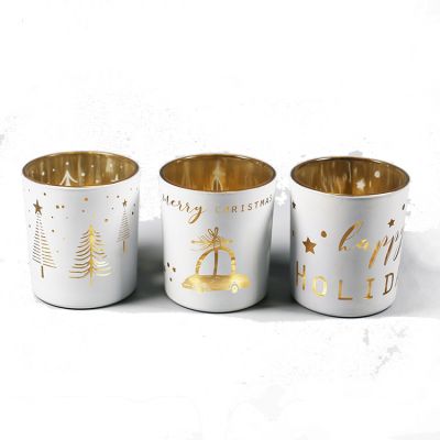 2021 New product Promotion glass candle holder