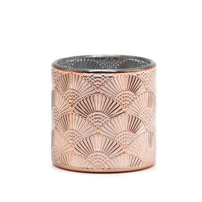 NEW Luxury Rose Gold Candle Jar Wedding Candle Jar