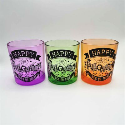 10 oz 12 oz Customized Glass Candle Jars for Hallowmas Gift Glass Jar